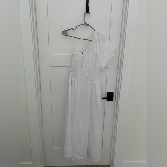 Brand new J Crew One Shoulder Dress in Cotton Poplin - Picture 3 of 4